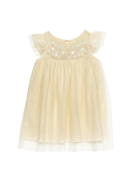 CHARLIZE INFANT DRESS, LIMONCELLO SUNBELIEVABLE main image 0